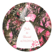 Sticker Mariage Camouflage