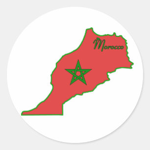 Rond Sticker marocain