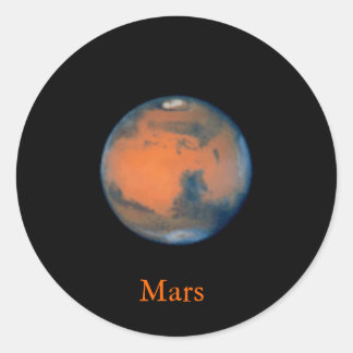 Rond Sticker Mars