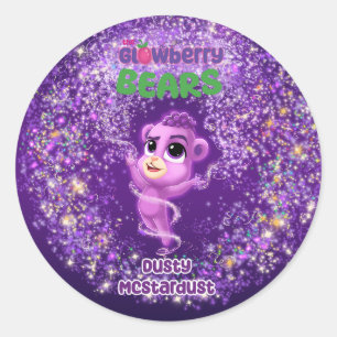 Rond Sticker MCstardust Dusty