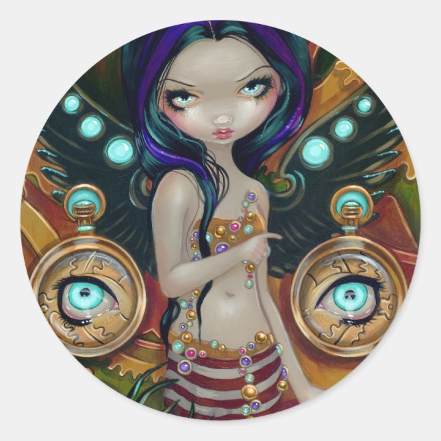 Rond Sticker "Mechanical Angel III" (Devant)