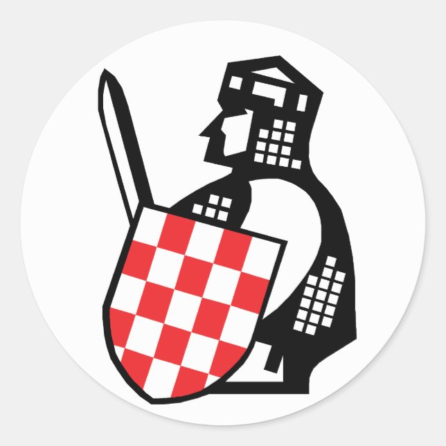Rond Sticker Melbourne Knights (Devant)
