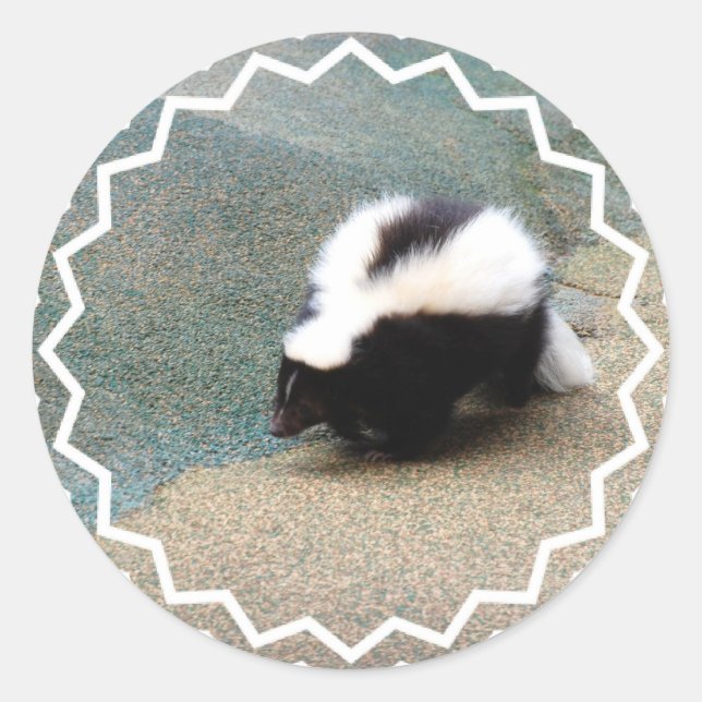 Rond Sticker mignon (Devant)
