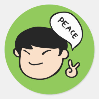 Rond Sticker Mike Park (Vert)