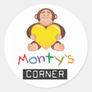 Rond Sticker Monty