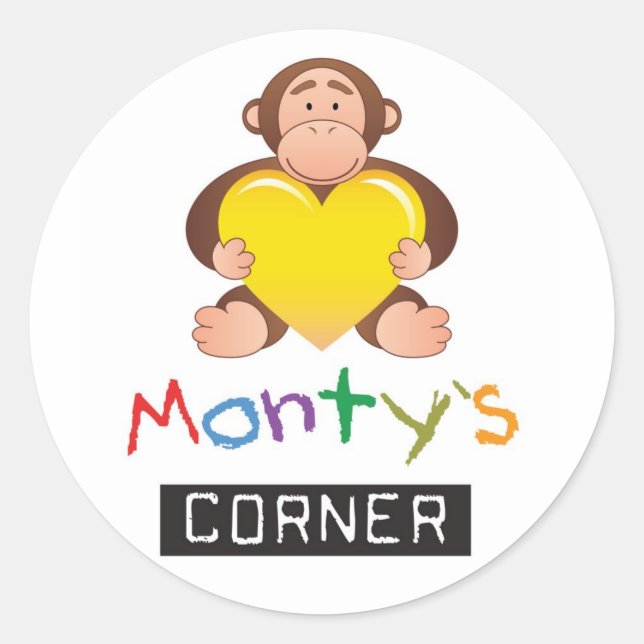 Rond Sticker Monty (Devant)