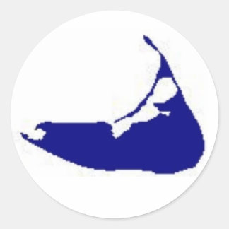 Rond Sticker Nantucket