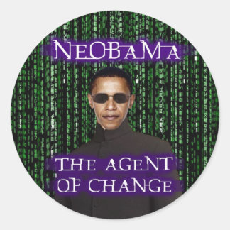 Rond Sticker Neobama