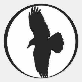 Rond Sticker NEVERMORE PARANORMAL