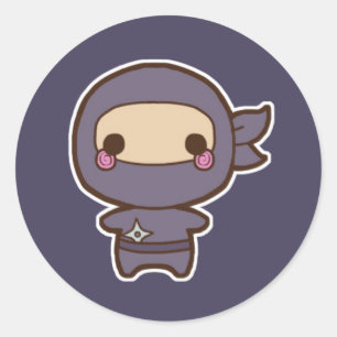 Rond Sticker Ninja