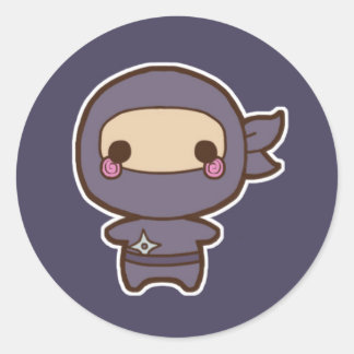 Rond Sticker Ninja