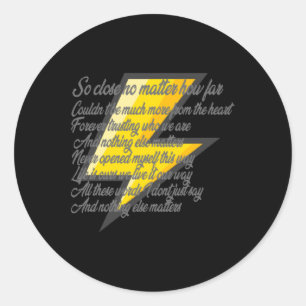 Rond Sticker Nothing Else S (paroles)