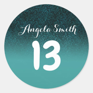 Rond Sticker Numéro de tableau| Numéro de tableau pour