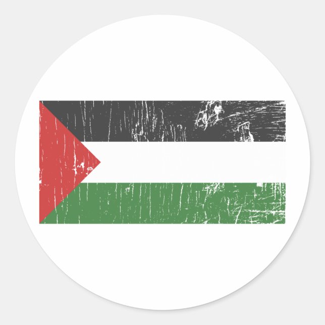 Rond Sticker palestinien (Devant)