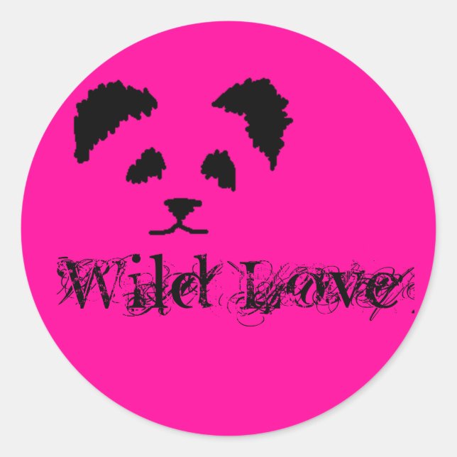Rond Sticker Panda (Devant)