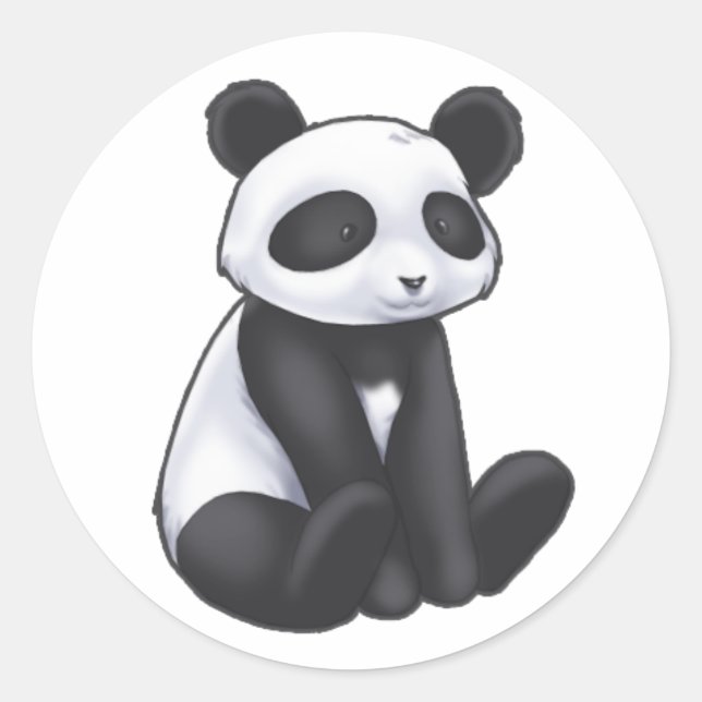 Rond Sticker Panda (Devant)