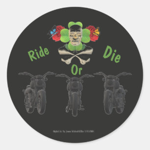 Rond Sticker Par James Michael Miller