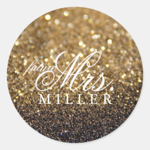 Rond Sticker - Parties scintillant Fab future Mme.