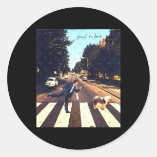 Rond Sticker Paul Mccartney1