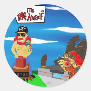 Rond Sticker Pausativ