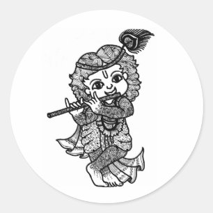 Rond Sticker petit krishla