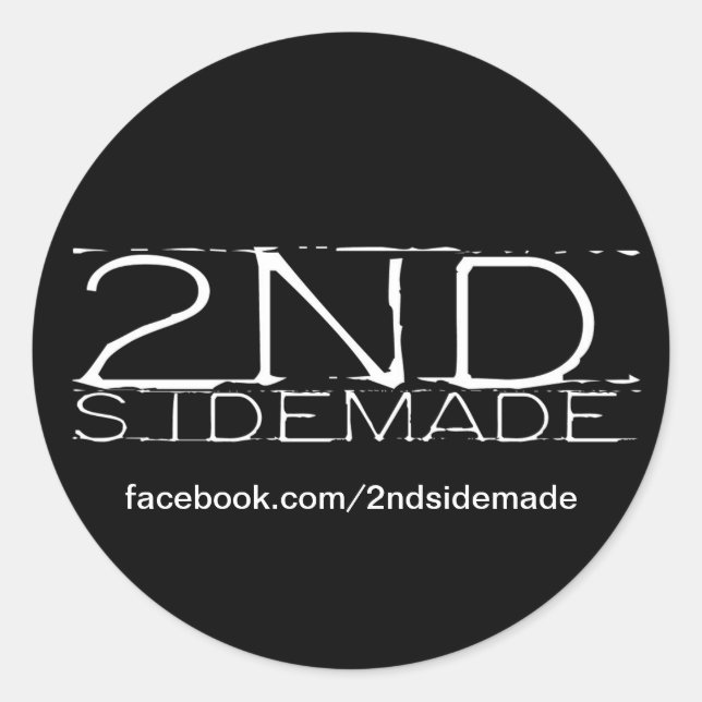 Rond Sticker petit logo (Devant)
