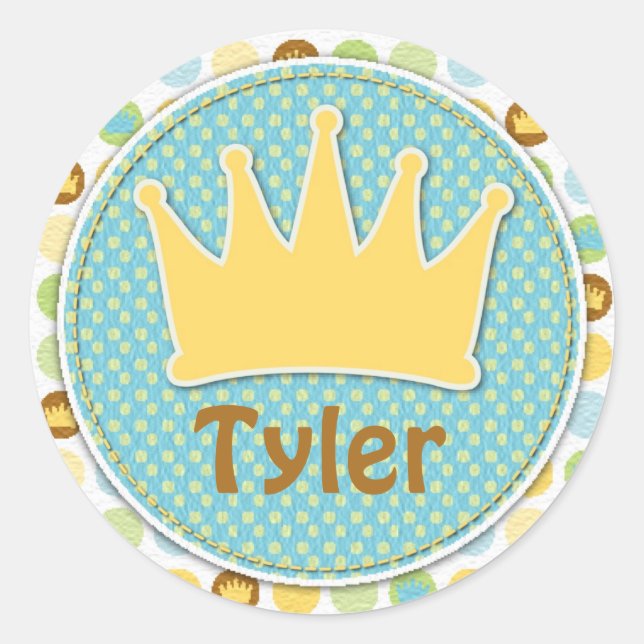 Rond Sticker Petit Prince 2 (Devant)