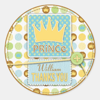 Rond Sticker Petit Prince B