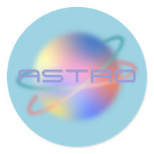 Sticker Planète "Astro"