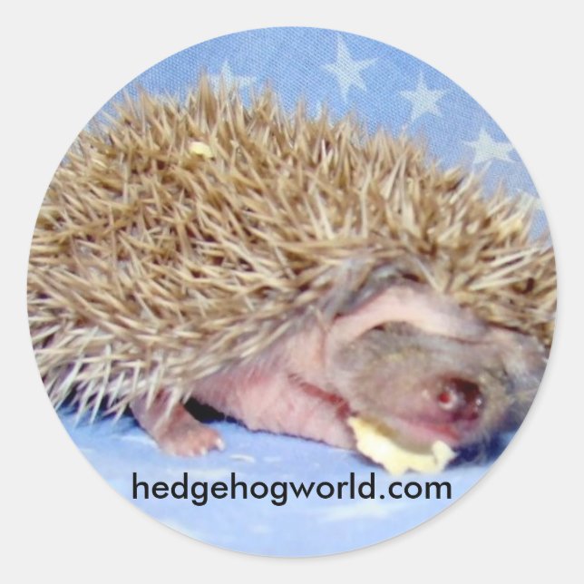 Rond sticker pour bébé doux (Devant)