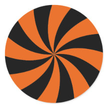 Sticker pour bonbons d'Halloween