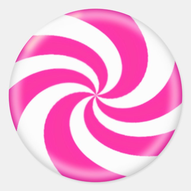 Rond Sticker pour bonbons d'Halloween (Devant)