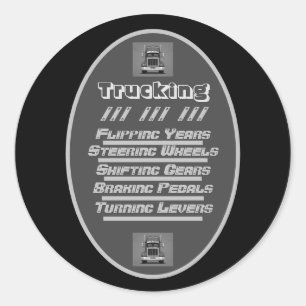 Rond Sticker pour camions