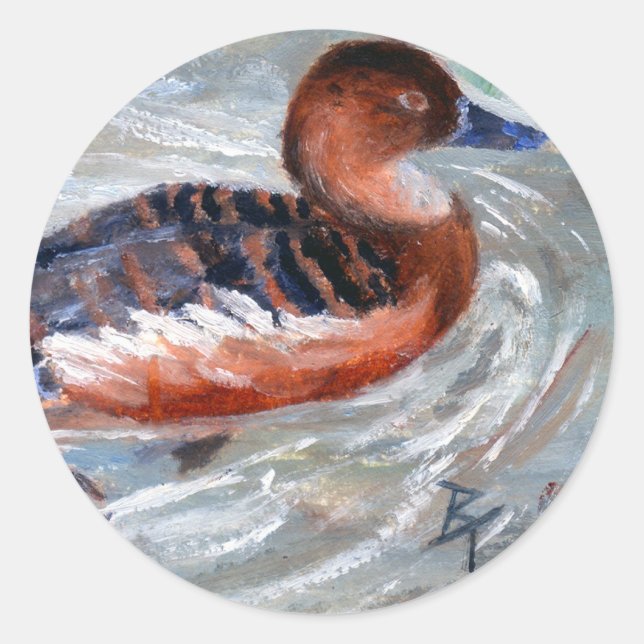 Rond Sticker pour canard de natation (Devant)