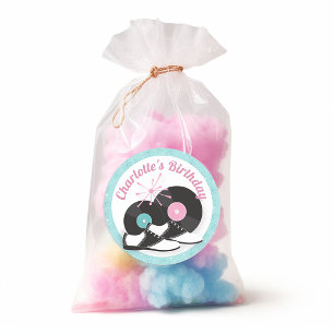 Rond Sticker pour chaussures à selle 1950 - Retro Sock 