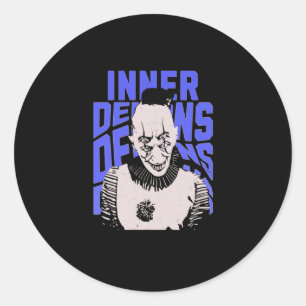 Rond Sticker pour démons intérieurs