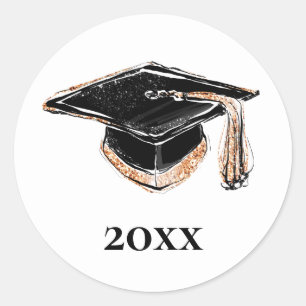 Rond Sticker pour diplôme