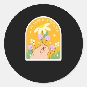 Rond Sticker pour être gentil4