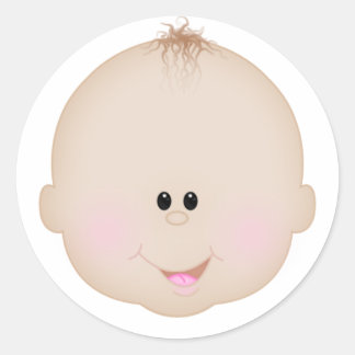 Rond Sticker pour garçon d'anniversaire
