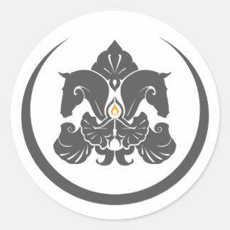 Rond Sticker pour gros logo