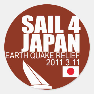 Rond Sticker pour Japon