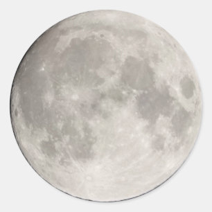 Rond Sticker pour la grande lune