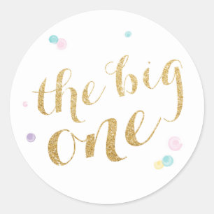 Rond Sticker pour la première fille