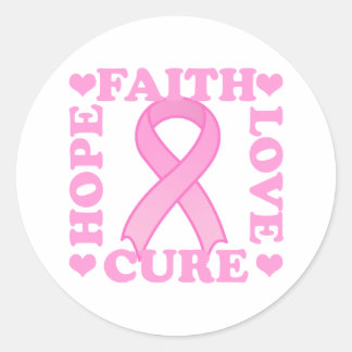 Rond Sticker pour l'amour de la foi