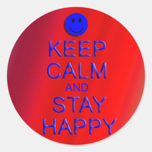 Rond Sticker pour le calme