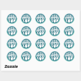 Rond Sticker pour le Merci des petites entreprises