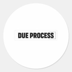 Rond Sticker pour le processus d'échéance