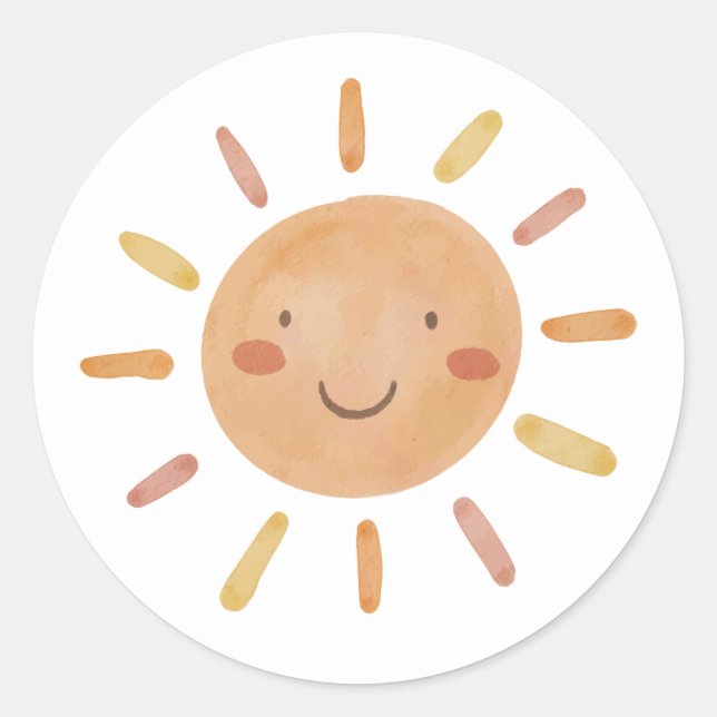 Rond Sticker pour le topper de Cupcake pour l'anniversa (Devant)