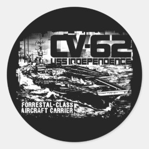 Rond Sticker pour l'indépendance du transporteur aérien