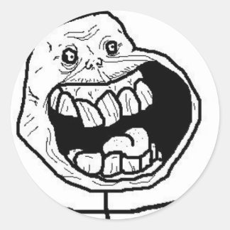 Rond Sticker pour mème Tumblr